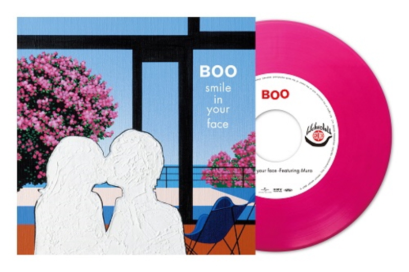 Boo (부) - Smile In Your Face [투명 핑크 컬러 7인치 Vinyl]