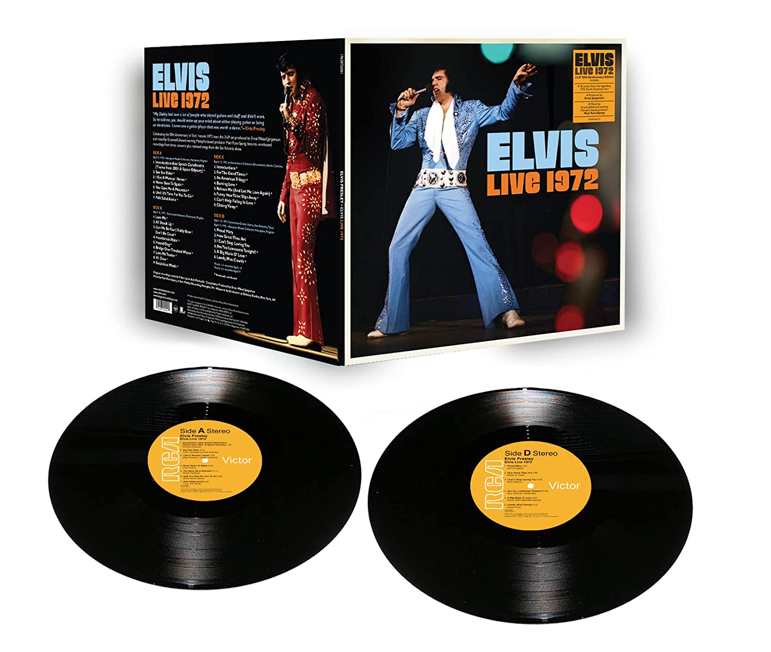 Elvis Presley (엘비스 프레슬리) - Elvis Live 1972 [2LP]