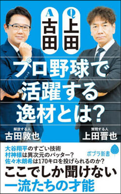 Q上田A古田プロ野球で活躍する逸材とは?