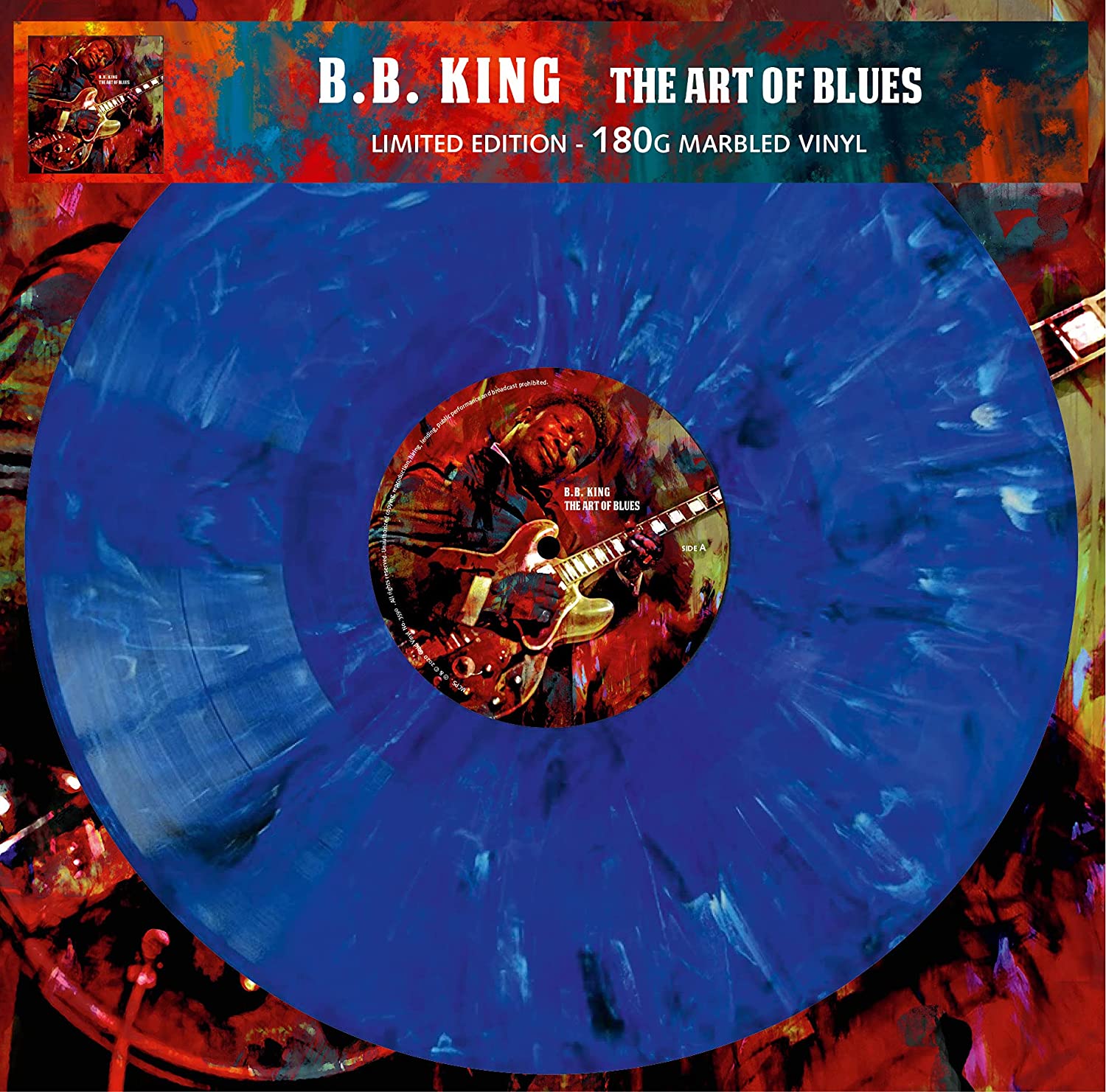 B.B. King (비비 킹) - The Art of Blues [블루 마블 컬러 LP]