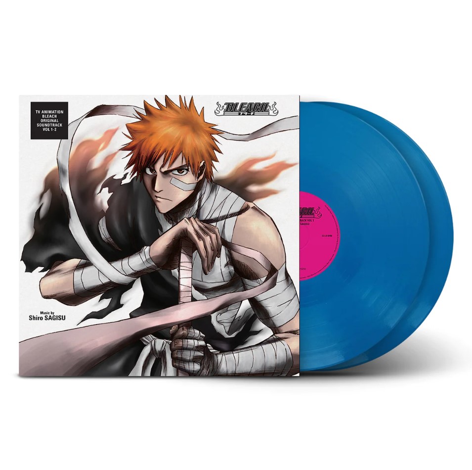 블리치 애니메이션 음악 (Bleach Original Soundtrack) [투명 블루 컬러 2LP]