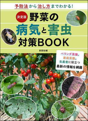 野菜の病氣と害蟲對策BOOK 決定版  