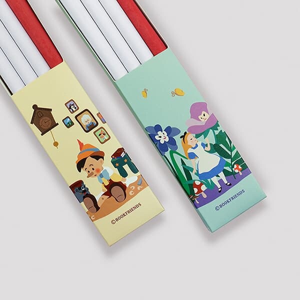 연필 지우개 색연필 선물박스 문구세트