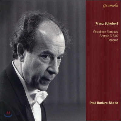 Paul Badura-Skoda 슈베르트: 방랑자 환상곡, 피아노 소나타 15번 (Schubert: Wanderer-Fantasie D760, Piano Sonata D.840 `Reliquie`)