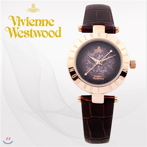 [백화점 AS가능]비비안웨스트우드(VivienneWestwood) 여성가죽시계(VV092BRBR/본사정품)