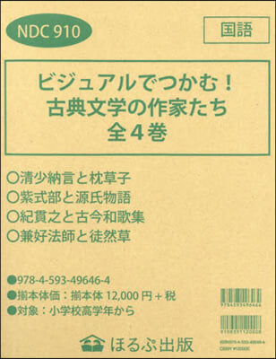 ビジュアルでつかむ!古典文學の作家 全4