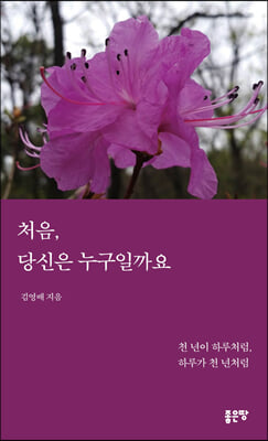 처음 당신은 누구일까요