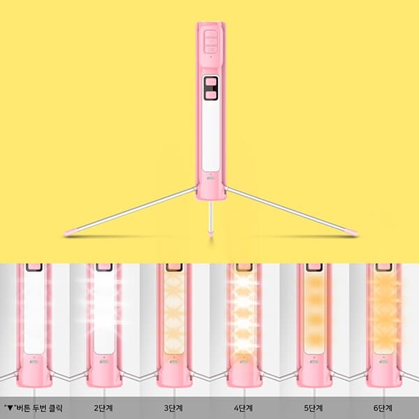 블루투스 셀카봉 삼각대 LED 인싸카봉 110/160