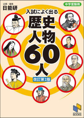 入試によく出る歷史人物60人 改訂第2版