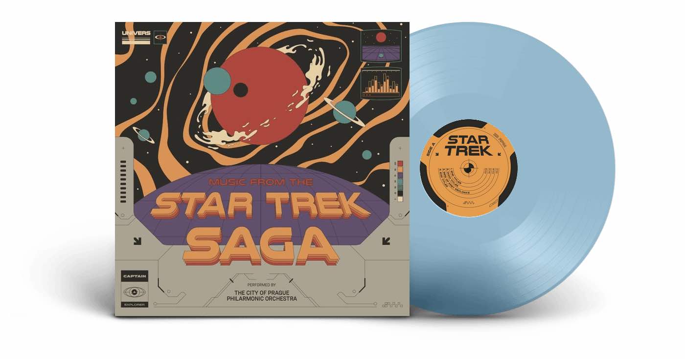 스타트랙 영화음악 (Star Trek OST) [스카이 블루 컬러 LP] 