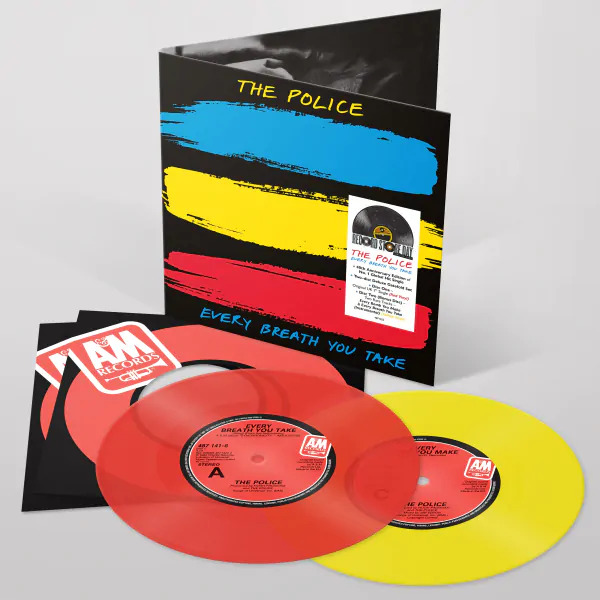 Police (폴리스) - Every Breath You Take [레드 & 옐로우 컬러 7인치 2 Vinyl]