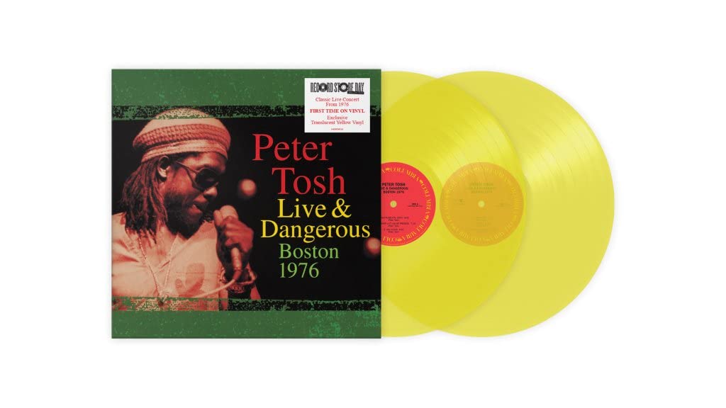 Peter Tosh (피터 토시) - Live & Dangerous: Boston 1976 [투명 옐로우 컬러 2LP]