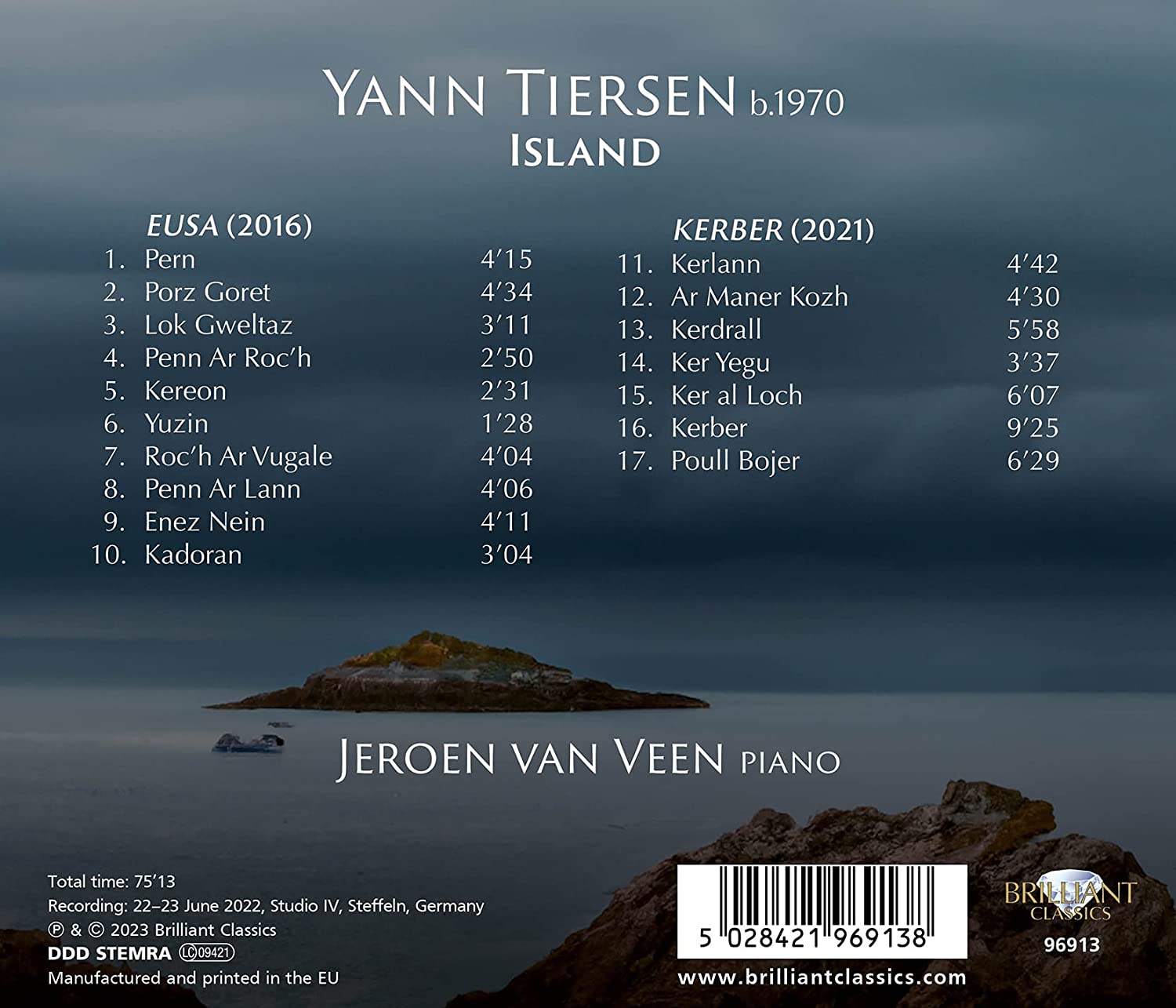 Jeroen van Veen 얀 티에르상: ‘섬’ (Yann Tiersen: Island) 