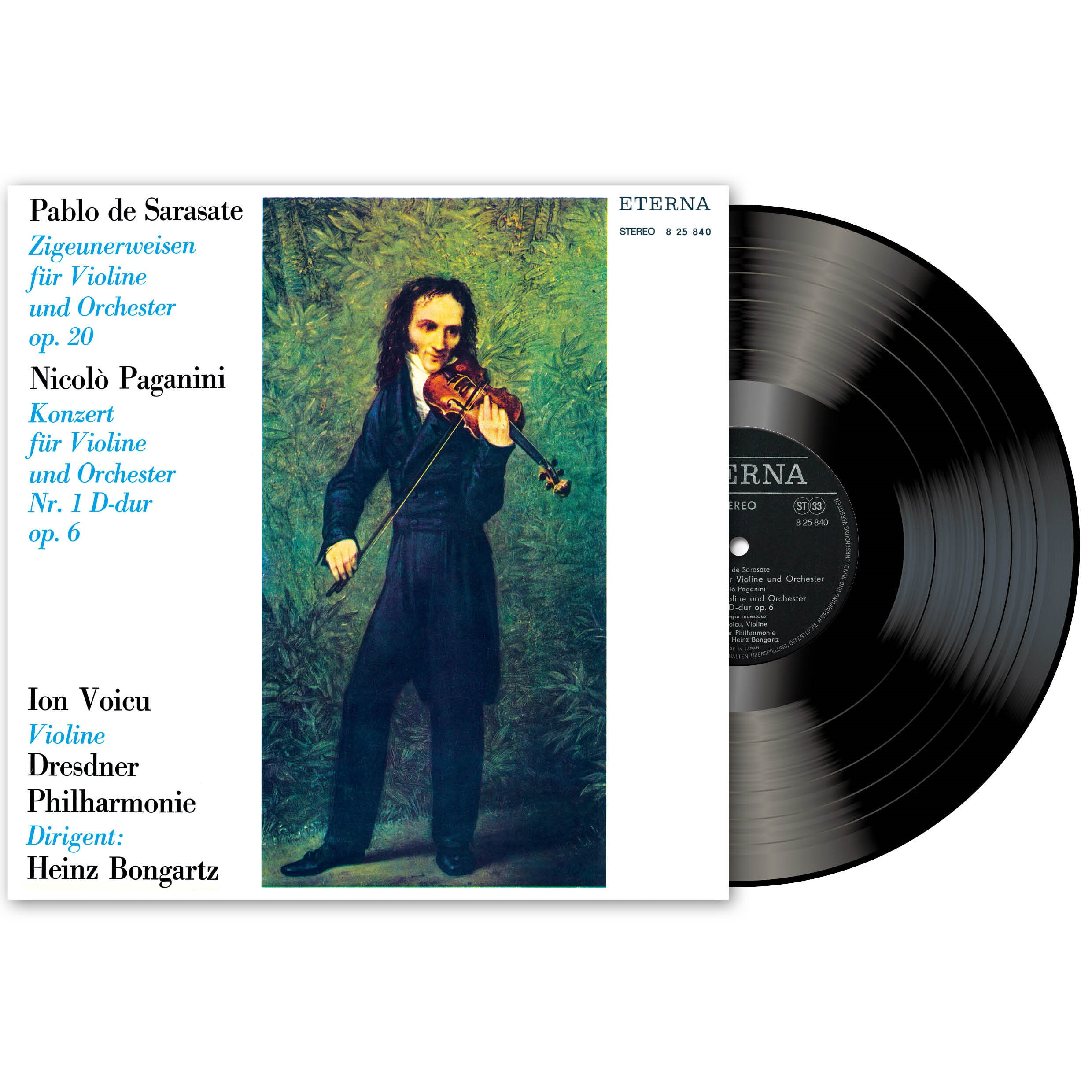 Ion Voicu 사라사테: 지고이네르바이젠 / 파가니니: 바이올린 협주곡 (Sarasate: Zigeunerweisen / Paganini: Violin Concerto) [LP]
