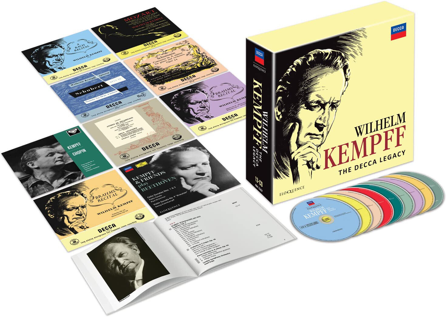 Wilhelm Kempff 빌헬름 켐프 데카 레이블 녹음집 (The Decca Legacy)