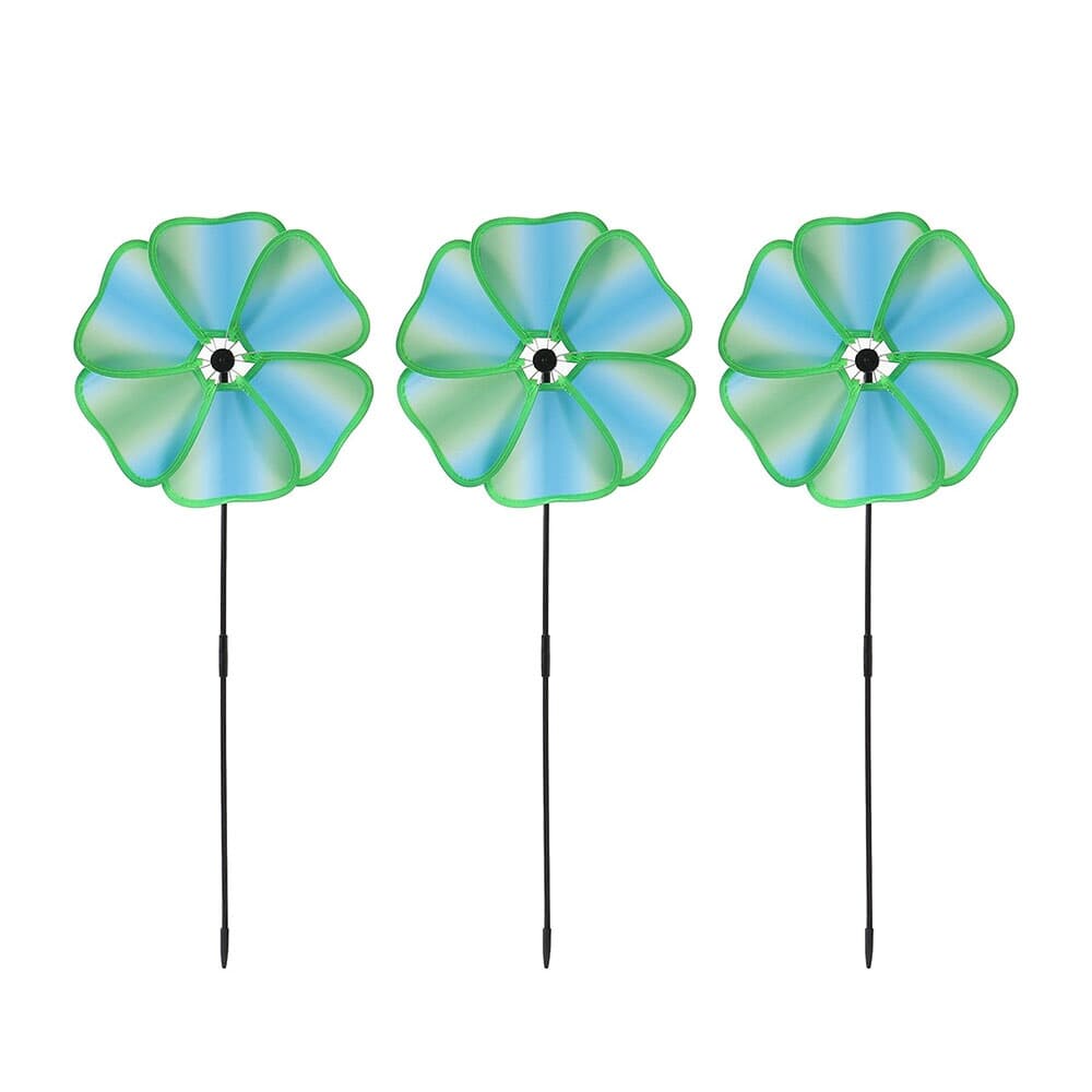 산들바람 플라워 바람개비 3p세트 행사 팔랑개비