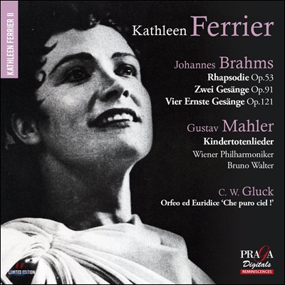 Kathleen Ferrier 캐슬린 페리어를 추모하며 2집 - 브람스 &amp; 말러 (Brahms, Mahler, Gluck)