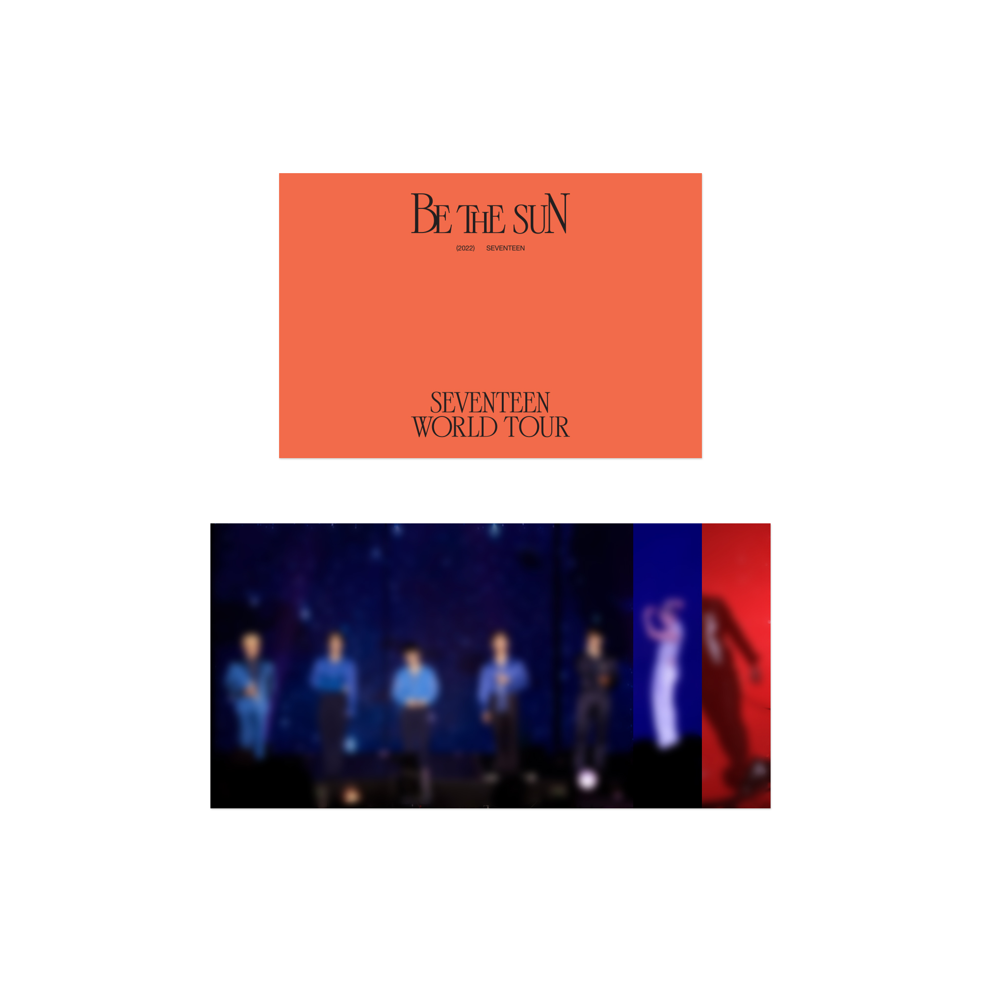 세븐틴 (SEVENTEEN) - SEVENTEEN WORLD TOUR : BE THE SUN
