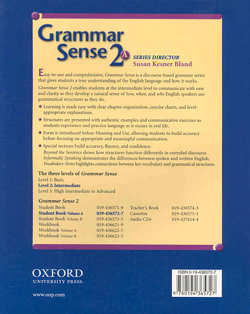 Grammar Sense 2A : Student's Book