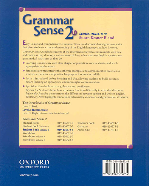 Grammar Sense 2B : Student's Book