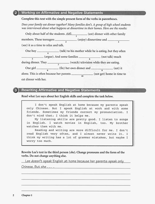 Grammar Sense 2 : Workbook