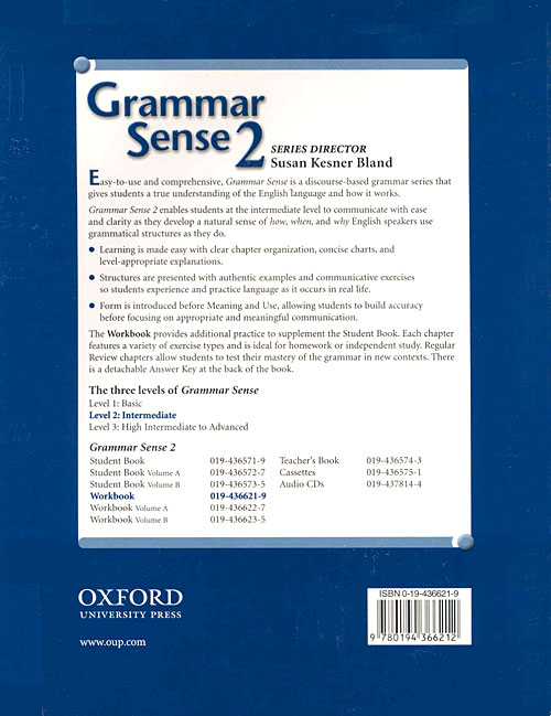 Grammar Sense 2 : Workbook