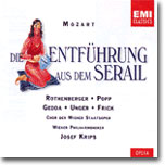 Mozart : Die Entfuhrung Aus Dem Serail : Krips