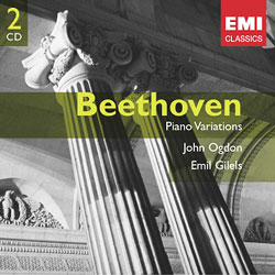 Beethoven : Piano Variations : John OgdonㆍEmil Gilels