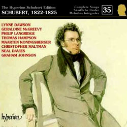 Schubert : 1822-1825 : DawsonㆍMcGreevyㆍLangridgeㆍHampsonㆍKoningsbergerㆍMaltmanㆍDaviesㆍJohnson