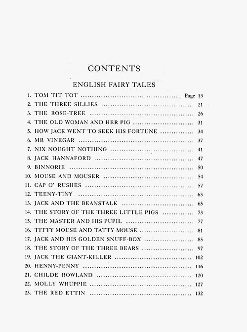 English Fairy Tales: Illustrated by John Batten