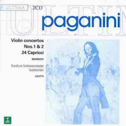 Paganini : Violin Concerto No.1 &amp; 2ㆍ24 Capricci : Alexander Markov