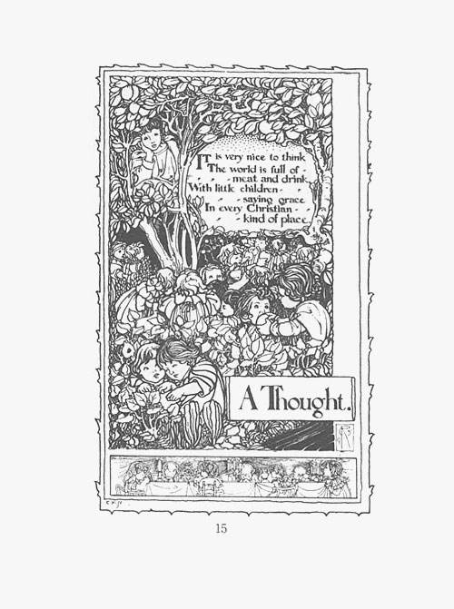 A Child's Garden of Verses: Illustrated by Charles Robinson