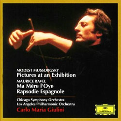 Mussorgsky : Pictures at an Exhibition / Ravel : Ma Mere l&#39;Oye : Carlo Maria Giulini
