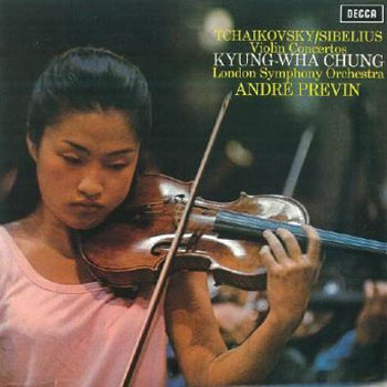 Tchaikovsky / Sibelius : Violin Concertos : 정경화ㆍAndre Previn
