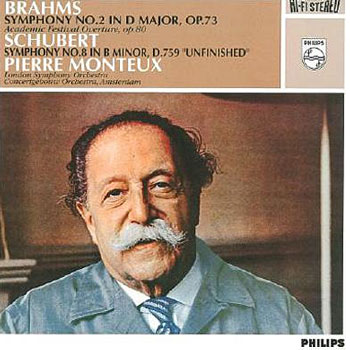 Brahms : Symphony No.2ㆍAcademic Festival Overture : Pierre Monteux