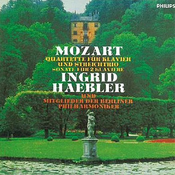 Mozart : Piano Quartet No.1 & No.2 : Ingrid HaeblerㆍMitglieder Der Berliner Philharmoniker