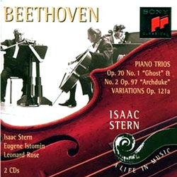 Beethoven : Piano Trios No.1 op.70 'Ghost' & No.2 op.97 'Archduke'ㆍVariations op.121a : Stern