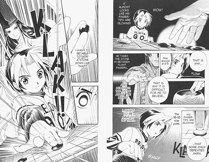 Hikaru no Go, Vol. 1: Descent of the Go Master by Yumi Hotta