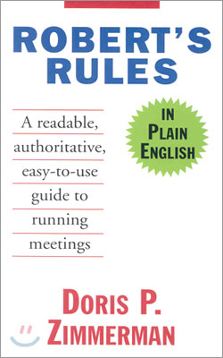 Robert&#39;s Rules in Plain English