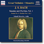 Yehudi Menuhin 바흐: 바이올린 소나타와 파르티타 1집 (Bach: Sonatas and Partitas Vol.1)
