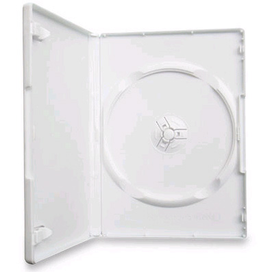 RAMA DVD 케이스 흰색 WHITE / 싱글 SINGLE (5개팩)
