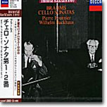 Brahms : Cello Sonatas : Pierre FournierㆍWilhelm Backhaus