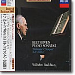 Beethoven : Piano Sonata No.21 'Waldstein'ㆍNo.17 'Tempest'ㆍNo.26 'Les Adieux' : Wilhelm Backhaus