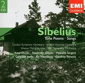 Sibelius : Luonnotar, En Saga, Karelia, etc. : DoratiㆍGibsonㆍSargent