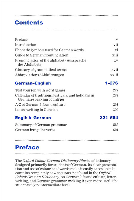 Oxford Colour German Dictionary Plus(GERMAN-ENGLISH ENGLISH-GERMAN)