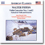 Piston : Violin Concerto No.1 & 2