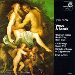 Blow : Venus &amp; Adonis : Rene Jacobs