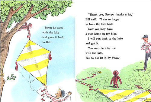 Curious George Flies a Kite