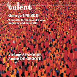 Enescu : Cello Sonatas : SpanogheㆍDe Groote