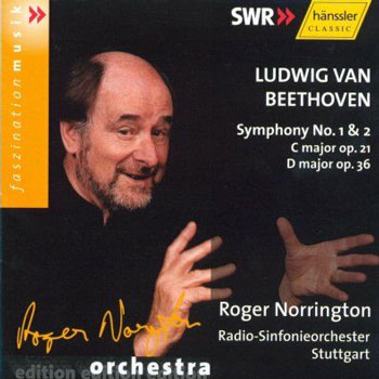 Beethoven : Symphony No.1 &amp; No.2 : Norrington